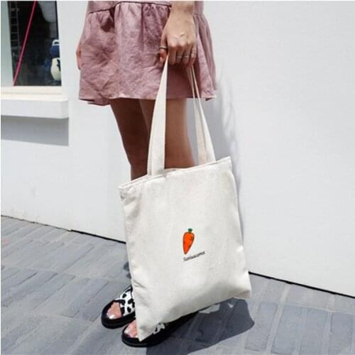 Women Canvas Shoulder Shopping Bag Tote Package Crossbody Bags Satchel Handbag Lady Crossbody Foldable Reusable Shopping Bag