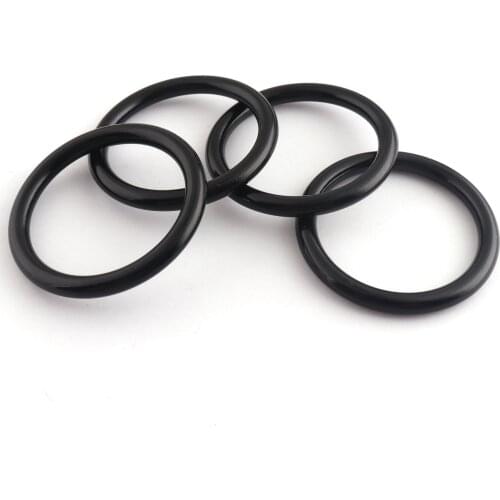 38mmBlack O Rings Zinc Alloy Loop Round Strap Buckle Ring DIY Accessories Jewelry Making Bag Clasp Making Hardware Supplies