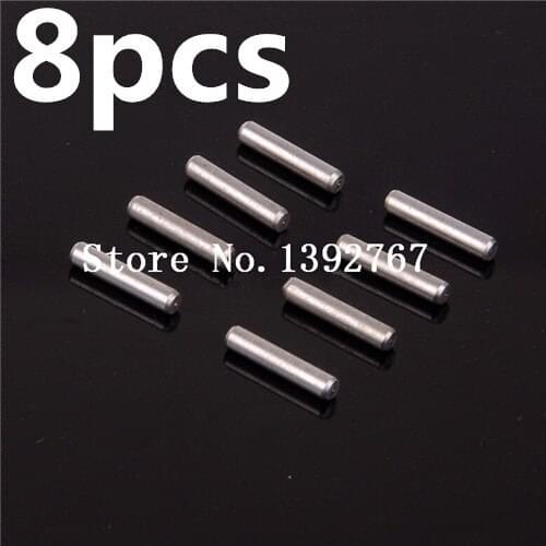 8Pcs 08027 2mm largh x 10mm Lungh HSP Hi Speed Pin 2*10 RC 1/10th Car Buggy Truck