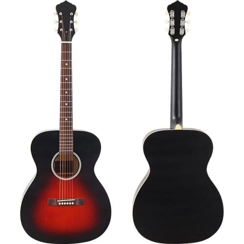 High gloss 4 string electric guitar 21F red wine color electric guitar basswood