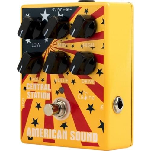 Caline CP-55 Guitar Pedal American Sound Guitar Effect Pedal with Aluminum Housing