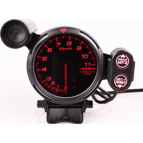 Defi Advance Bf Tachometer 7 Colors 11000 RPM Stepper Motor with Shift Ligh Defi Gauge