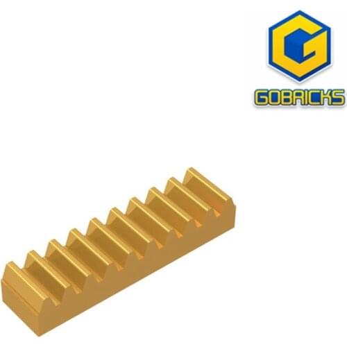 Gobricks GDS-1171 Technical, Gear Rack 1 x 4 compatible 3743 pieces of childrens toys