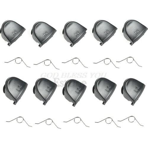 5Pairs L2 R2 Trigger Replacement Parts Buttons For PlayStation 4 PS4 Controller Drop Shipping