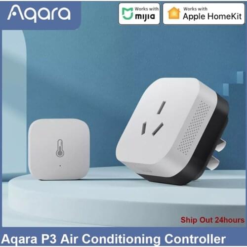 Aqara P3 Air Conditioning Controller Hub Aqara Temperature Humidity Sensor Zigbee APP Remote Control for Mijia APP Apple HomeKit