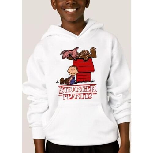 Hot Stranger Things Hoodies Kids Adults Sudadera Hombre White Sweatshirts Cloth Moletom Harajuku Streetwear Teenager Hoodie Men