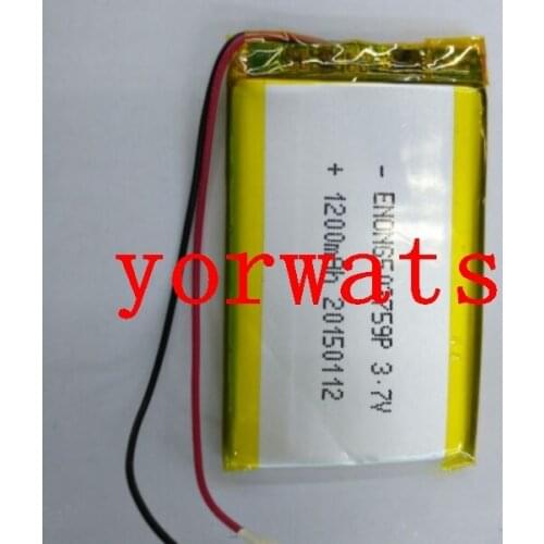 New Hot A Rechargeable Li-ion Cell 3.7V polymer lithium battery 503759 MP3 Tablet PC medical device 7 inch navigator