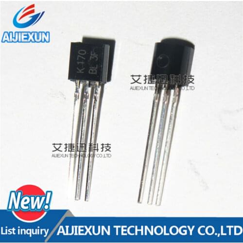 20Pcs 2SK170-BL TO-92 K170 Low Noise Audio Amplifier Applications in stock 100% New and original