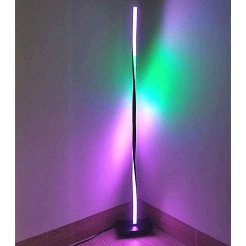 RGB Color Changing Floor LED Floor Lamps Decoration Light Remote Control for Living Room, Bedrooms H120cm