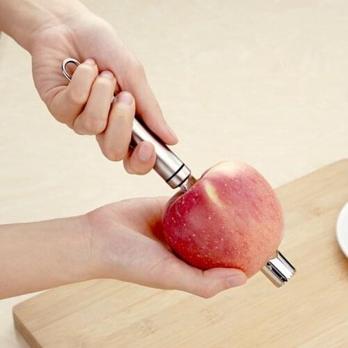 Stainless Steel Apple Corer Seed Remover Fruit Vegetable Tools Kitchen Gadgets