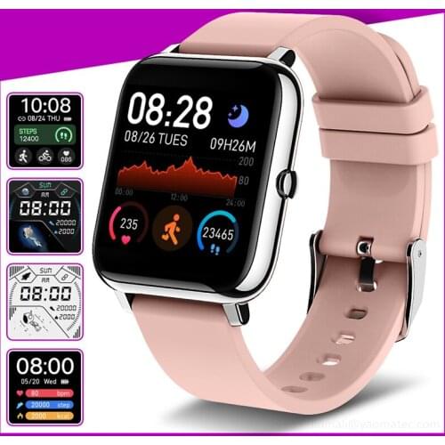 Smart Watch Waterproof Fitness Sport Watch Heart Rate Tracker Call/Message Reminder Bluetooth Smartwatch For Android iOS