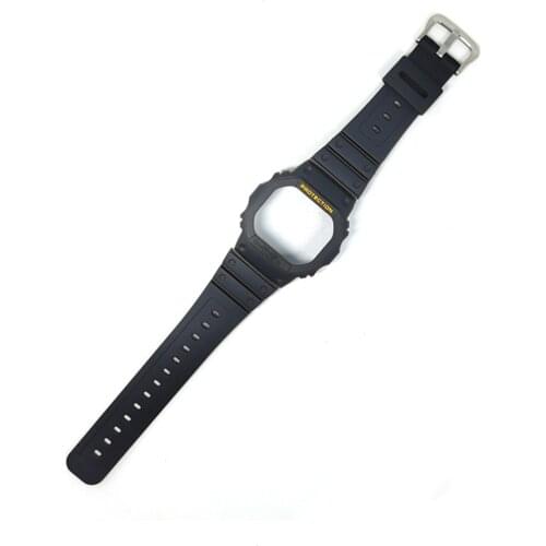 Replacement Watchband For Casio G-Shock DW5600 GWB5600HR Watch Band Strap Bracelet Bezel smartwatch Case Silicone