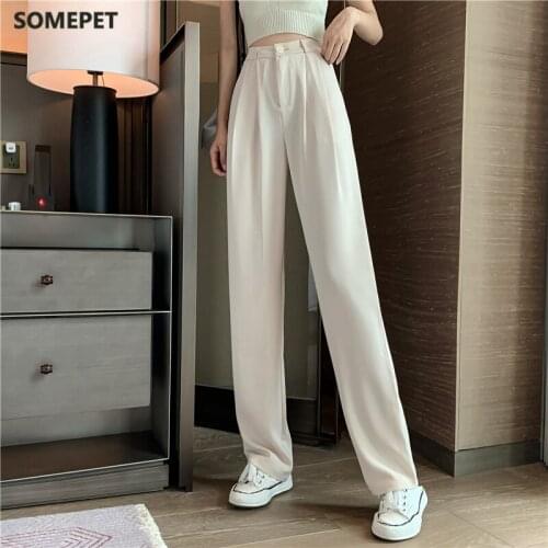 Женские брюки с высокой талией Somepet China At AliExpress