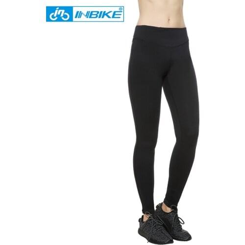 INBIKE Sports Leggings For Women High Elastic Yoga Pants Cycling Tights Pants Fitness Comfortable Running Training Trousers 1710