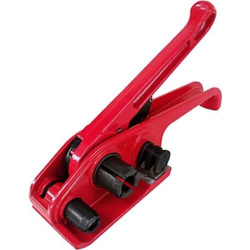 Heavy Duty Tensioner & Cutter for Polyproplyn and Polyester and PET Plastic Strapping Manual Banding Tools for Width 12-19mm