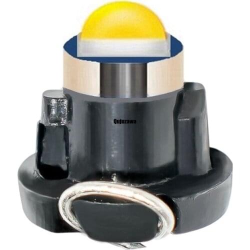 100pcs T3 T4.2 T4.7 LED Bulbs Car Dashboard Warning Indicator Light Instrument Cluster Lamp White Red Yellow Green Crystal Blue