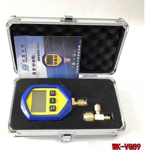 Digital display vacuum gauge vacuum gauge WK-VG89 digital vacuum pressure gauge negative pressure gauge air conditioning