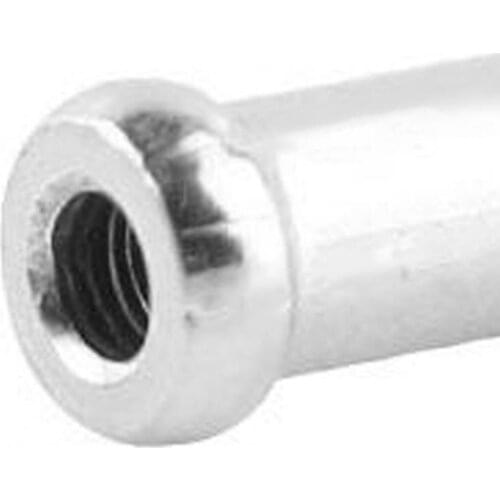 Bike accessories 100 pcs bicycle line plug gear cable end hat mountain bike brake cable hat silver aluminum alloy cable set