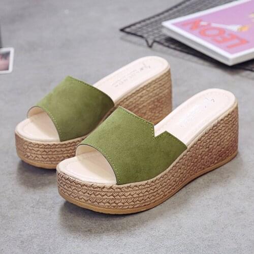 Fashion 2021 New Summer Womens Sandals Peep-Toe Shoes Woman High-Heeled Platfroms Casual Wedges For Women High Heels Shoes 40