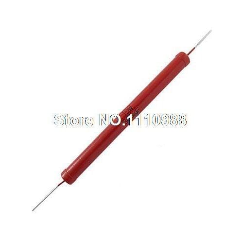 1% Tolerance 10W 300K Ohm High Voltage Resistor Red
