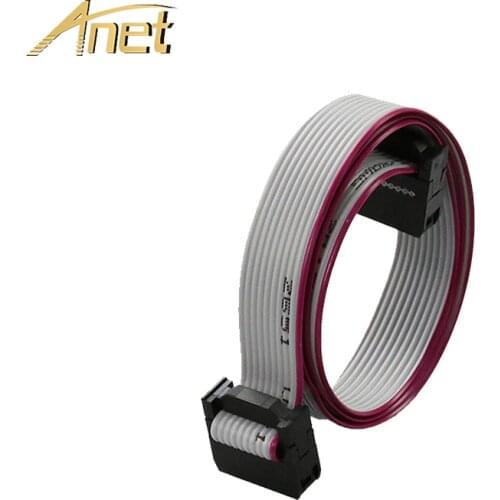 10Pcs Anet AWM 2651 105C 300V 10 Pin Flexible Flat Ribbon Cable Gray connector For LCD Screen 3D Printer Reprap Mendel