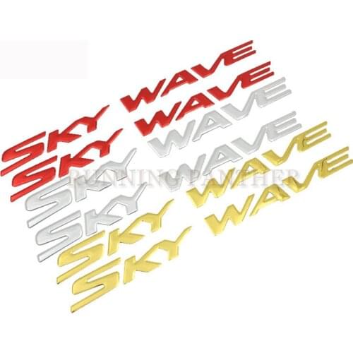 Motorcycle 3D fuel tank stereo Applique decals stickers Fits For Suzuki AN250 400 650 Sky wave all models