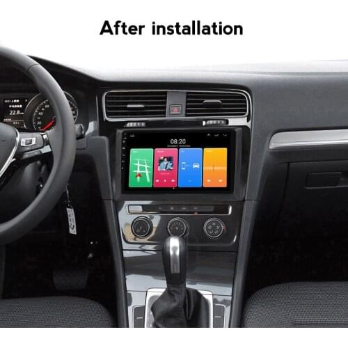 Car Radio For VW GOLF 7 2013 2014 2015 2016 2017 Quad Core Android 11 Car DVD GPS Navigation Player Deckless Car Stereo Radio