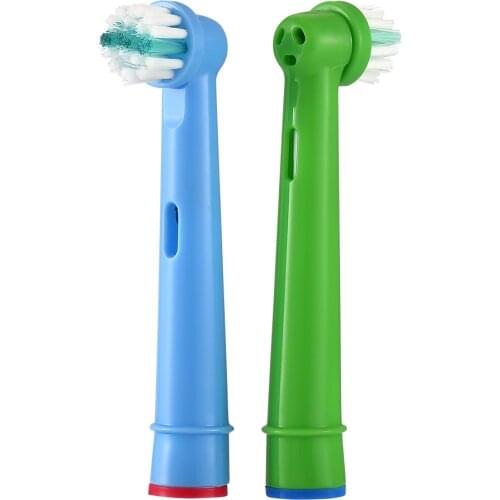 EB-10A EB10A Kids Electric Toothbrush Replacement Brush Heads For Children Oral Hygiene Clean 4pcs/pack Free Shipping