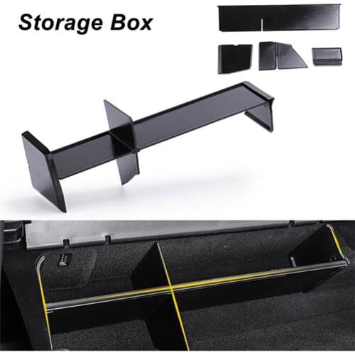 For Tesla Model 3 Y Co-pilot Glove Box Clapboard Storage Rack Car Storage Board Partition Plate Storage Box Divide Accessories