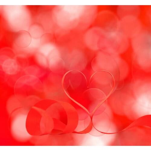 VinylBDS Heart Valentine Backdrops Photography Bokeh Studio Photo Backgrounds Halo Baby Photocall Backdrops For Photography