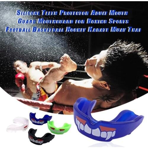 Hot Sale Silicone Teeth Protector Adult Mouth Guard Mouthguard for Boxing Sports Football Basketball Hockey Karate Muay Thai