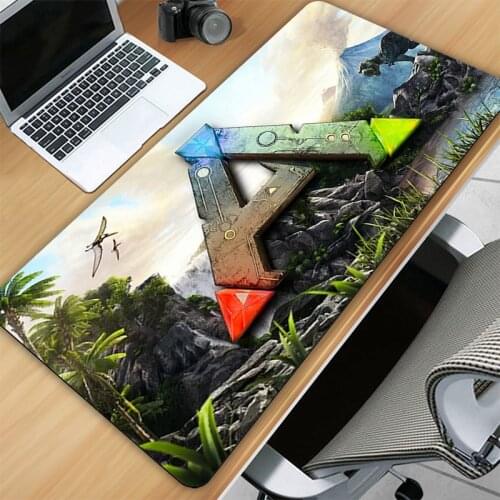 Pad Mouse Pc Mousepad Ark Survival Evolved Mat Desk Manga Mausepad Gaming Computer Setup Accessories Table Pads Kawaii Office