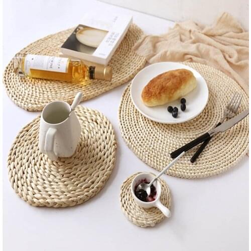 BALLE Handmade Placemat Table Napkin for Home Hotel Kitchen Wedding Party Birthday Dinner