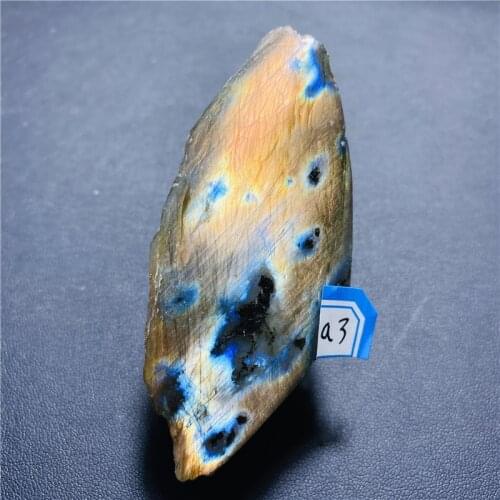 Natural Labradorite Raw Stone Specimen Energy Crystal Healing Home Ornament