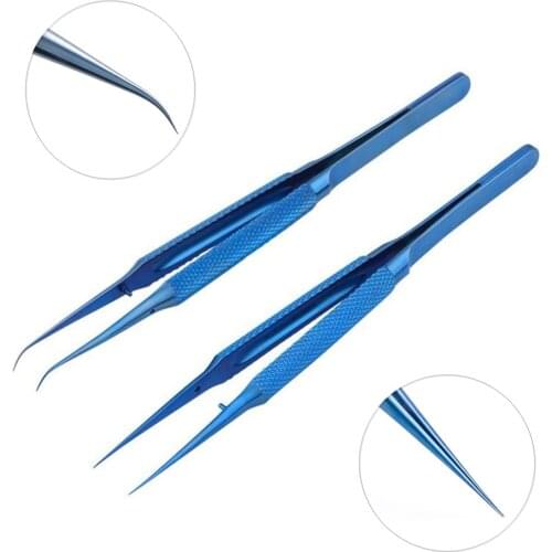 Titanium Alloy Tweezers Professional Repair Fingerprint Fly Line Phone Motherboard Precise Antimagnetic Electronics Tweezers