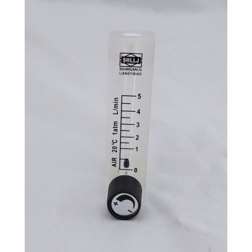 LZQ-6 0-5LPM air flow meter ( LZQ gas flow meter)with control valve for Oxygen conectrator ,it can adjust flow