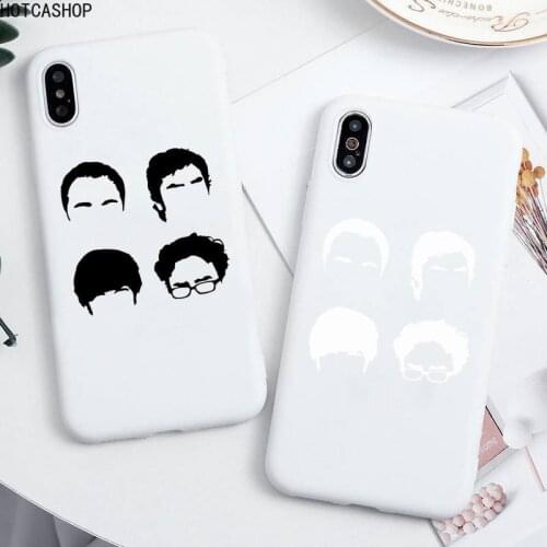 Big Bang Theory Phone Case For iphone 12 11 Pro Max Mini XS 8 7 6 6S Plus X SE 2020 XR Candy white Silicone cover
