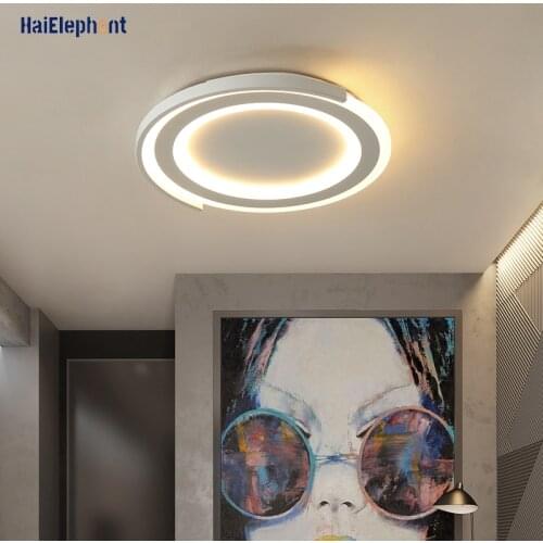 Modern Black White Led Chandelier Lights For Study Living Room Bedroom Kitchen Indoor Lighting Deco Luminaire Lamps Fixtures