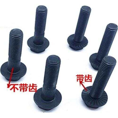 10.9 hex flange bolts with large anti-slip screws M5M6M8M10*6 8 10 12 16 20 25 30 35 40 45 50 55 60 65 70 80 90 100