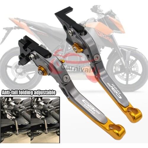 17 colors CNC adjustable extendable folding motorcycle brake clutch levers forHonda CBF1000 CBF 1000, 2006, 2007, 2008, 2009