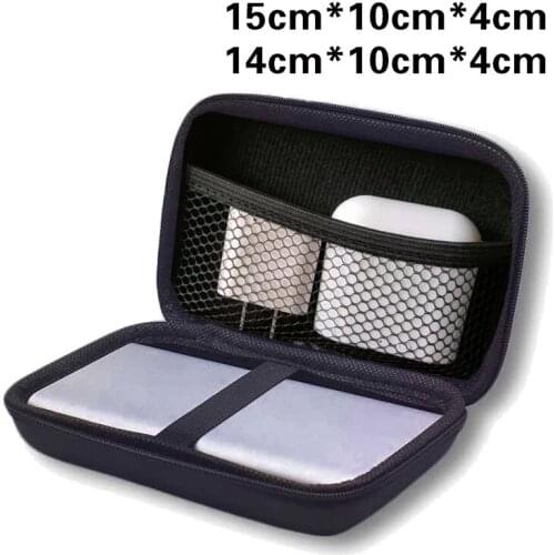 2.5 Hard Disk Case Portable HDD Protection Bag for External 2.5 inch Hard Drive/Earphone/U Disk Hard Disk Drive Case watch Case