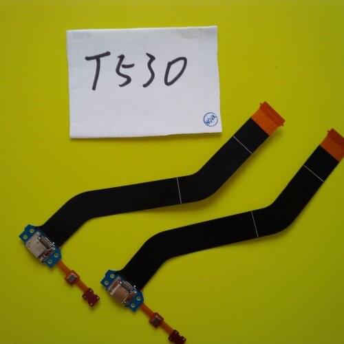 20Pcs/Lot For Samsung Tab 4 10.1 T530 Charger Port Flex Cable T531 Phone Repair Parts + tracking