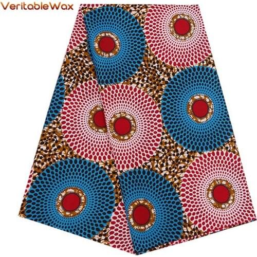 2020 African Wax Print Fabric Wholesale New Wax Prints African Latest Tissu Wax Ankara African Wax Print Fabric 6 Yards PL536