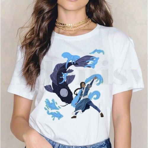 Avatar The Last Airbender NEW Arrival Print T Shirt Womans T-shirt Female Casual Short Sleeve Tops Harajuku