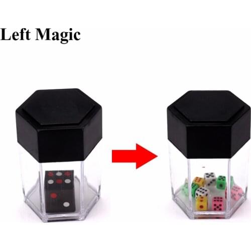 Big Explode Explosion Dice Magic Tricks Close Up Street Magic Joke Prank Toy Illusion Mentalismo Magician Children Kids Gift