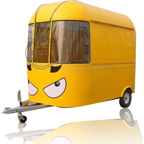Coffee vending cart food trailer van food cart for fast food mobil Coffee vending cart food trae kitchen carts ice cream truck