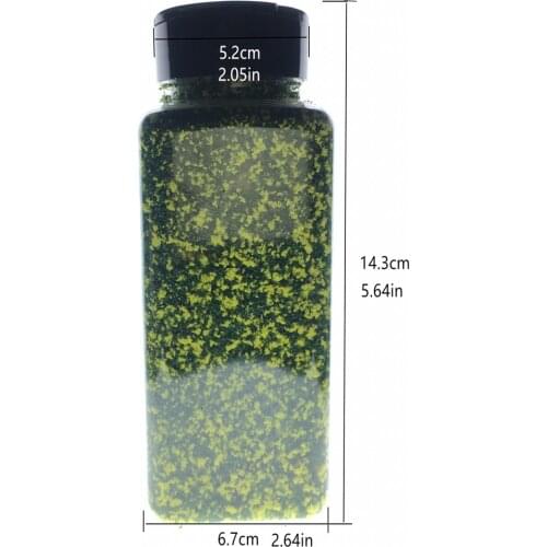 500ml Architecture Scale Model Grass Tuft Tree Powder Sponge For Model Landscape Train Layout Diorama Design