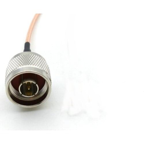 10PCS N Male To CRC9 Connector Right Angle RF Coaxial Adapter RG316 Cable