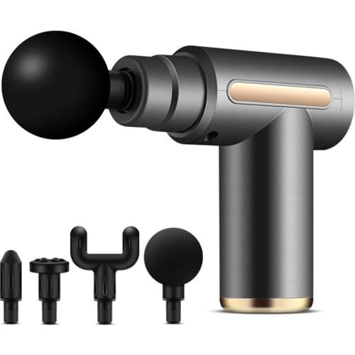 Mini Fascial Massage Gun Deep Muscle Massager Muscle Pain Body Neck Massage Exercising Relaxation Slimming Shaping Pain Relief