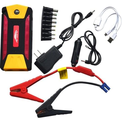 12V Auto Multi-function Battery Charger Car Starter For Petrol Engine High Accuracy Mini Emergency Car Battery Power Bank